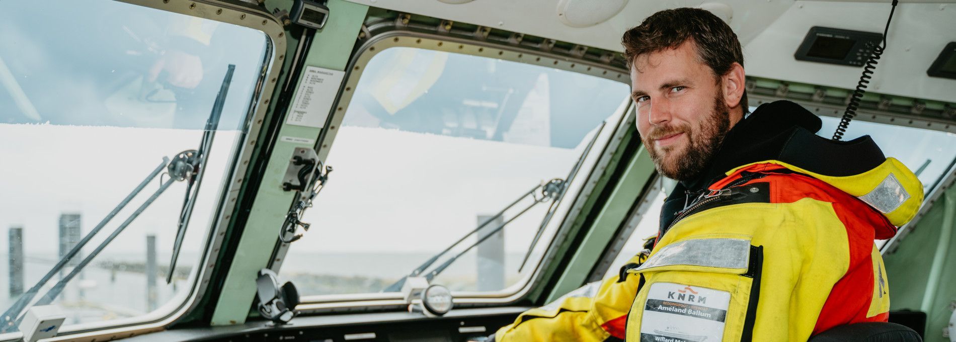 The story of KNRM professional skipper Willard  - VVV Ameland