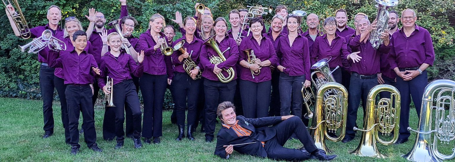 Art Month concert brass band Canite Tuba  - VVV Ameland