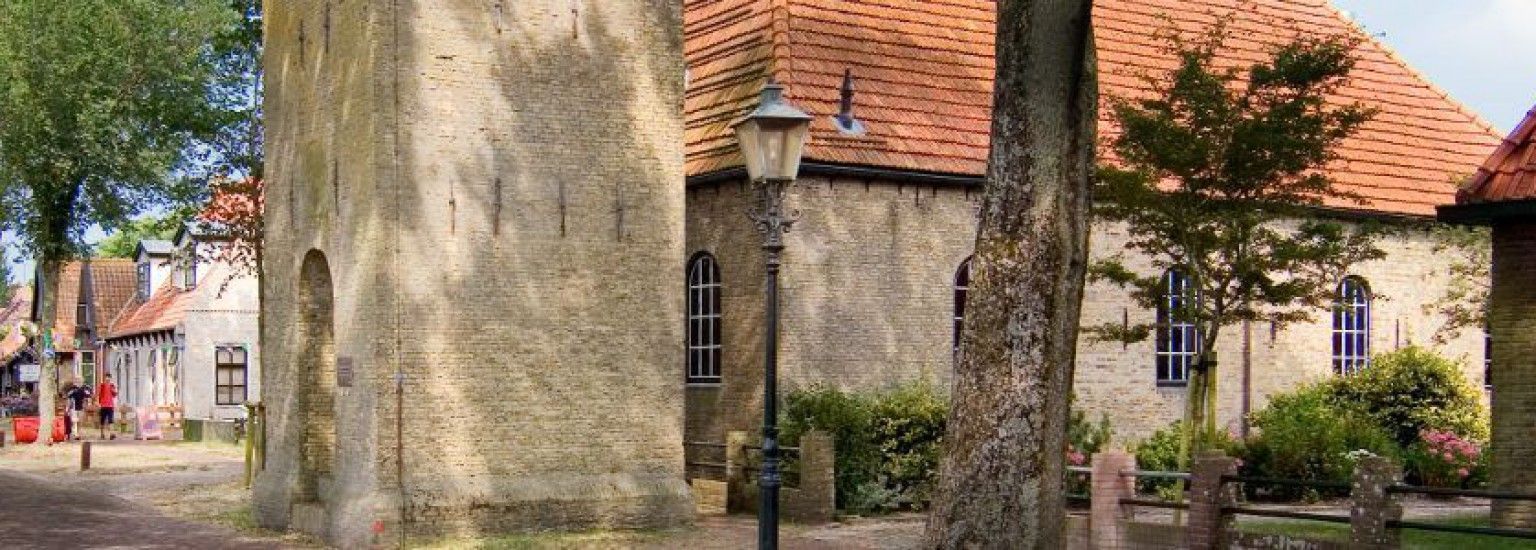 Dutch Reformed church Ballum, on Ameland