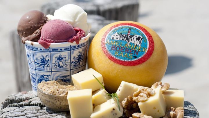 Ameland farmers cheese and farmers ice cream - Tourist Information 
