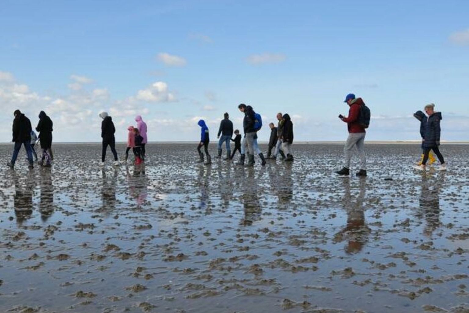 Mudflat hike