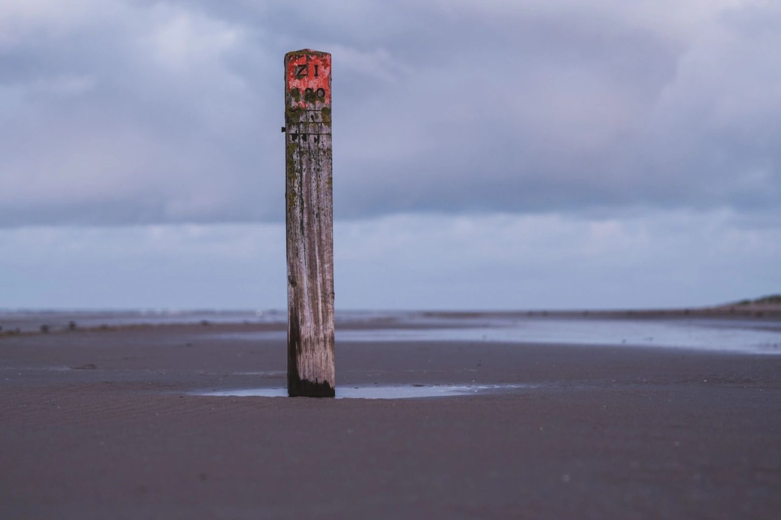 Beach posts Story trail