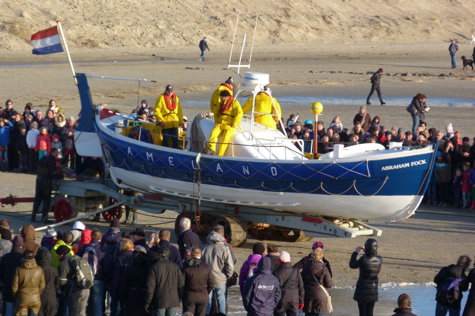 Boattour to the seals and launch of horse rescue boat Ms Zeehond