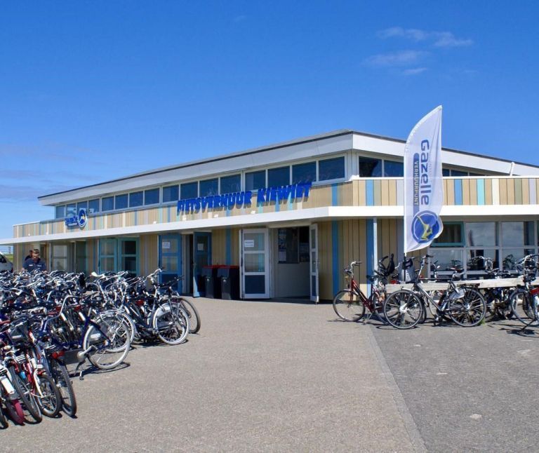 Bike rental Kiewiet - Location dock of Nes - Tourist Information “VVV” Ameland