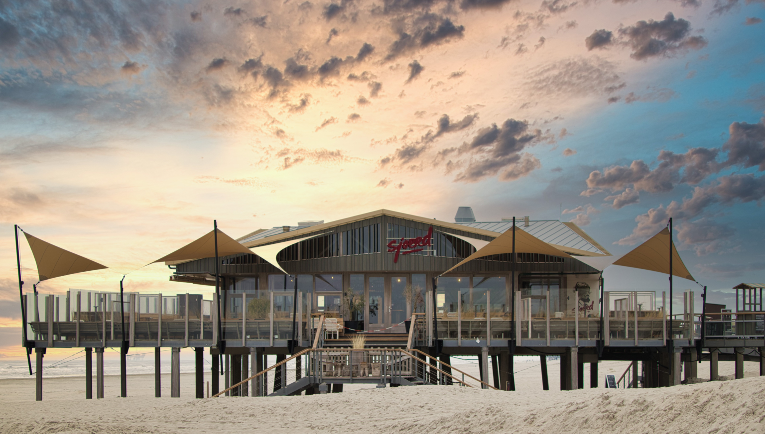 Beach pavilion Sjoerd - Tourist Information “VVV” Ameland